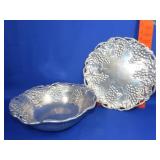 Arthur Court Grape Serving Bowl & Platter