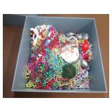 Box of Mardi Gras Beads