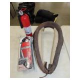 Fire Extinguisher & Horse Collar