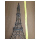 Metal Eiffel Tower Wall Art