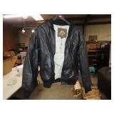 Leather Style Jakcet - Size Large