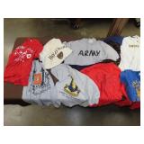 Lot of Vintage Army & Misc Shirts