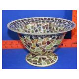 Mosaic Glass Bowl - 9'
