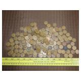 Lot of Wheat Pennies
