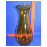 Amber Glass Vase