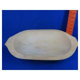 Wood Dough Bowl - 19'