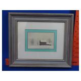 Framed Jim Harrison Cabin Print - 13x11