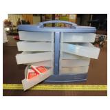 Plastic Hardware Organizer w/ Contents