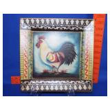 Decorative Rooster Plate