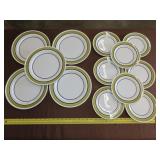 13 Mikasa Spanish Moss Plates