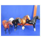 4 Toy Horses - 3 are Breyer Horses