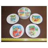 4 Rosanna Dessert Plates