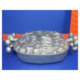 Don Drumm Brutalist Aluminum Casserole