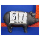 Pig Perpetual Calendar