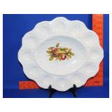 Ceramic Egg Plate - Italy - 14'