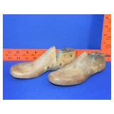 Pair of Wood Shoe Molds