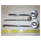 3 Stainless Ladles