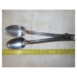 2 Stainless Serving Spoons