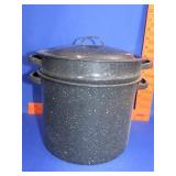 Enamelware Pot w/ Lid