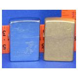 2 Zippo Lighters
