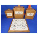 Homestead Canister & Trivette Set