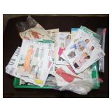 Box of Dress Patterns