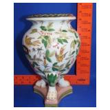 Footed Asian Style Vase