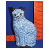 Spongeware Style Cat