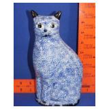 Enesco Spongeware Style Cat