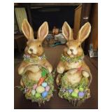 Pair of Easter Rabbits - 19'
