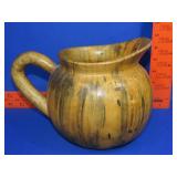Wood Pitcher