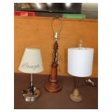 3 Table Lamps