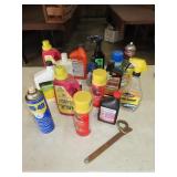 Lot of Cleaners, Oils & Other Sprays