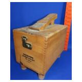 Shoe Shine Box w/ Contents