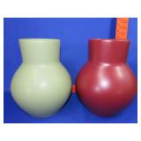 2 Pottery Barn Vases