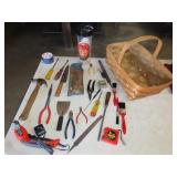 Lot of Misc Tool w/ Basket