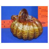 Art Glass Pumpkin