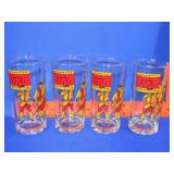 Set of 4 Bicentennial Glassses