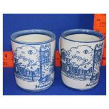 Pair of Louisville Stoneware Mugs
