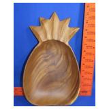 Acacia Wood Pineapple Bowl