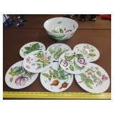 9 Pieces Mottahedeh Exotic Plant