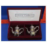 Godinger Silver Plate Tea Pot Shaker Set