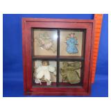 Handmade Doll Shadow Boxes - 16x17