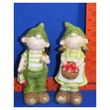 Pair of Garden Gnomes