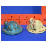 2 Pottery Turtles