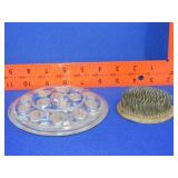 Glass & Metal Flower Frogs