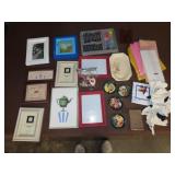 Lot of Picture Frames & Household