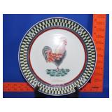 Ellas Rooster Bob Timberlake Decorative Plate