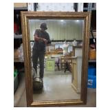 Large Beveled Glass Mirror 38x56