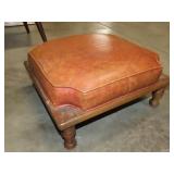 Leather Style Foot Stool